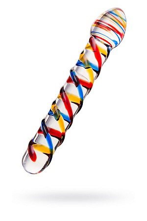 Двусторонний фаллоимитатор Sexus Glass 195mm