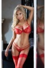 Бюстгальтер и трусики Softline Collection, Janet, красный