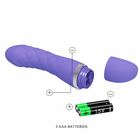 Супермягкий вибратор TRUDA фиолетовый
